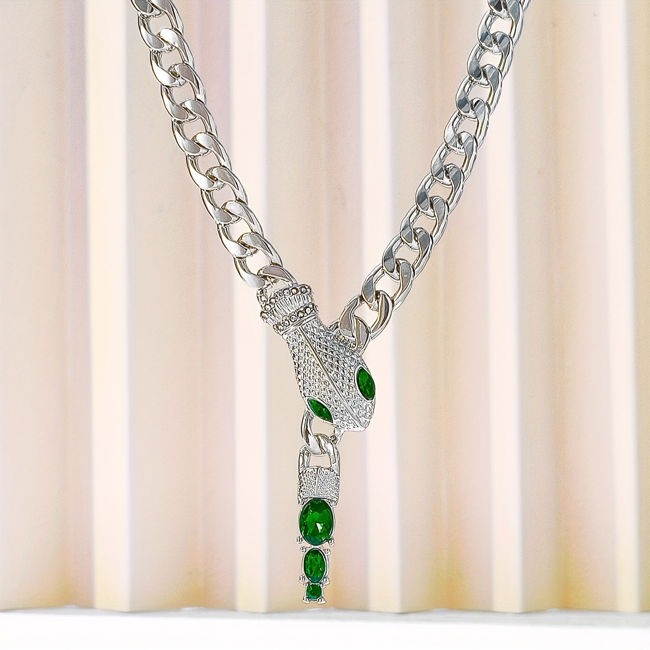 TEMU 1 Fashionable And Exquisitely Inlaid Glass Rhinestone Y-shaped Pendant Necklace For Women, Classic, Elegant, And Versatile Y-shaped Collarbone