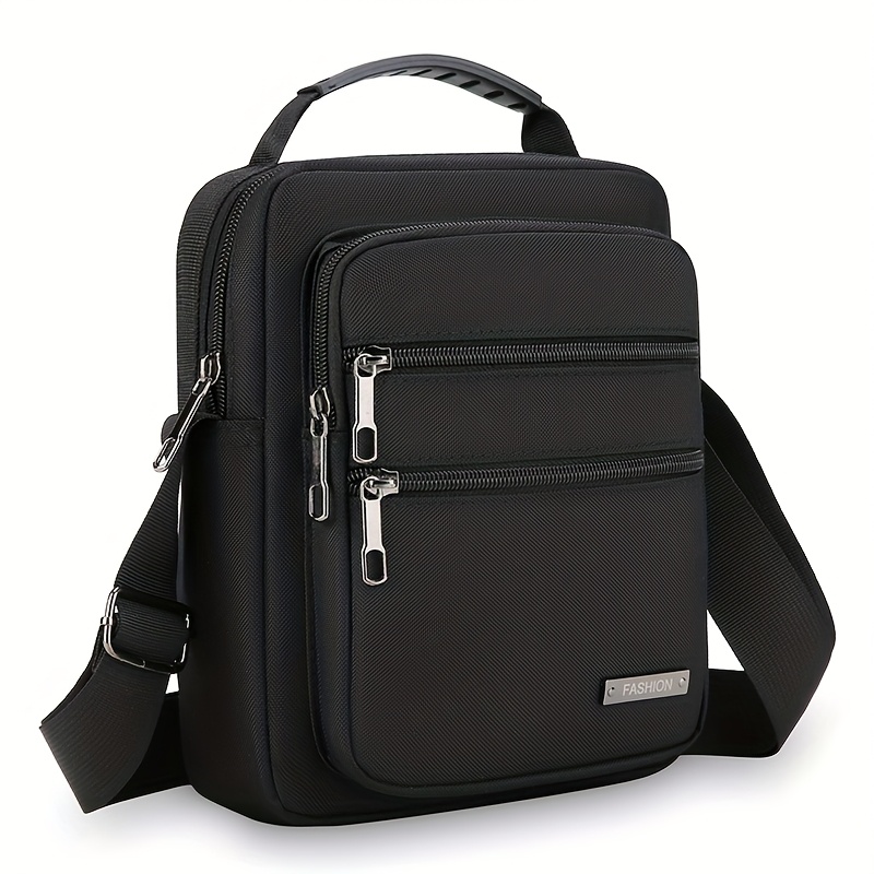 E-shop Neue mehrschichtige Herren-Tasche, leichte Schulter-Crossbody-Tasche, sportliche und stylische Freizeit-Tasche, vielseitig für Ausflüge, zum
