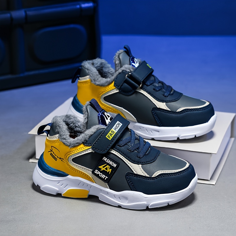 zapatos deportivos cálidos niños niñas forro polar Temu Spain