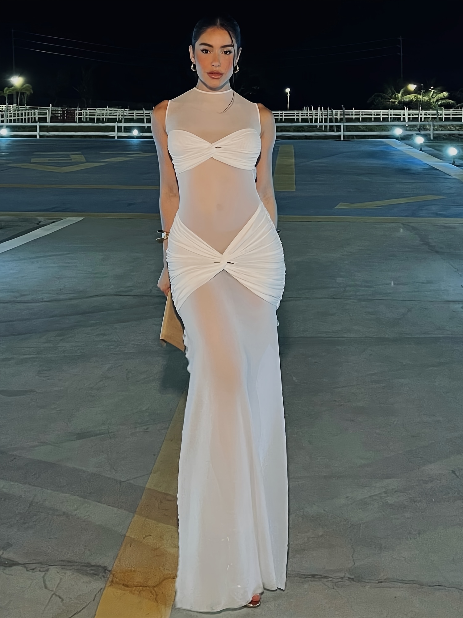 sheer dresses for women sold on Temu United States