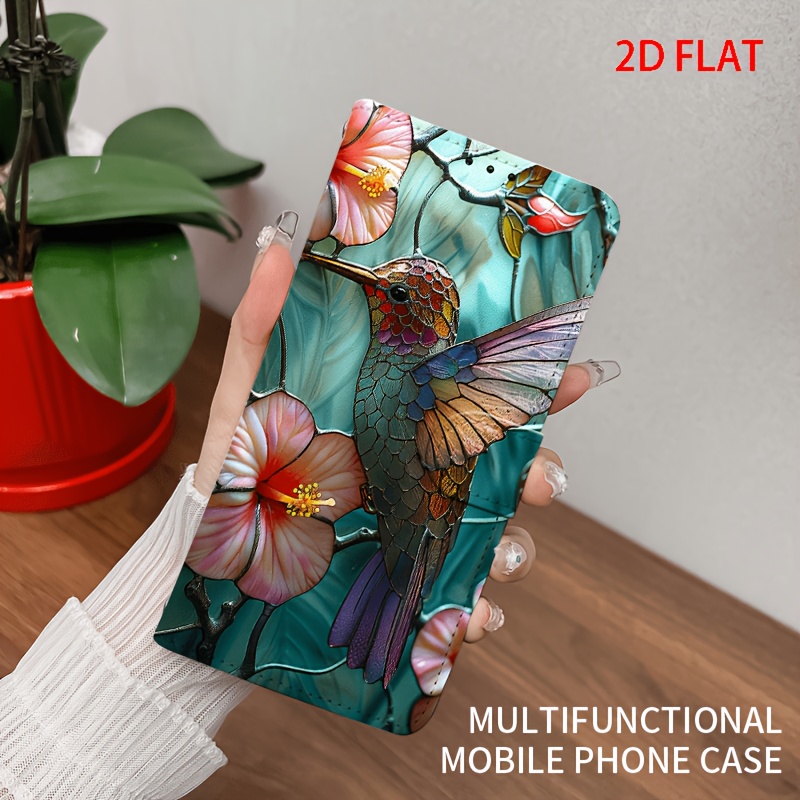 TEMU Telefoonhoesje: 2D Plat Vogelpatroon Telefoonhoesje Portemonneehoes, Geschikt voor for Galaxy A32/A33/A34/A35/A36/A42 5G/A51/A51 5G/A52/A52