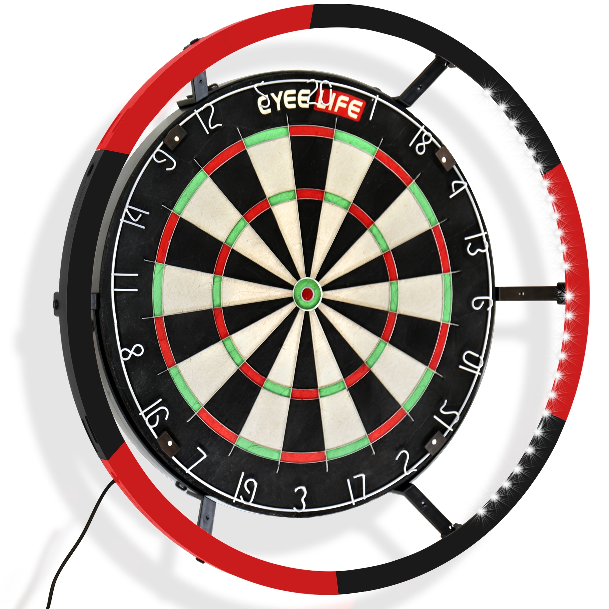 ダーツボード 標準サイズ 黒・赤・青・白 DARTSLIVE-ZERO BOARD(ダーツライブ ゼロボード) (ダーツ ボード
