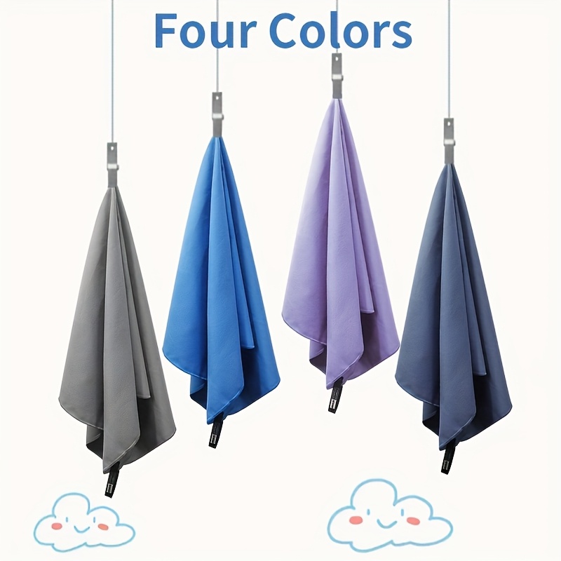 Quick Dry Microfiber Towel for Beach and Swim, Lightweight