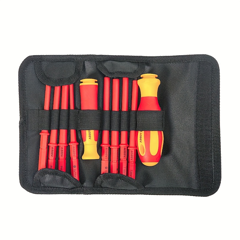 

Insulated Electrician Screwdriver High Hardness Set Household Magnetic Cross Flat Head Special-shaped Plum Hexagonal Screwdriver