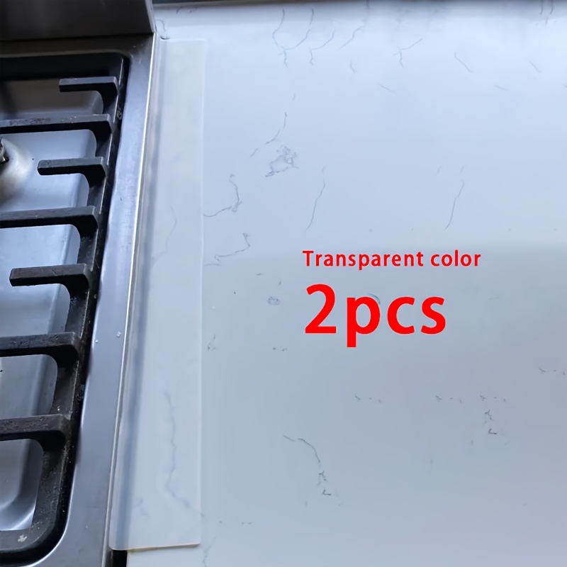 TEMU 2  Covers - Silicone  For 21 Inch , Protects And Seals Countertops