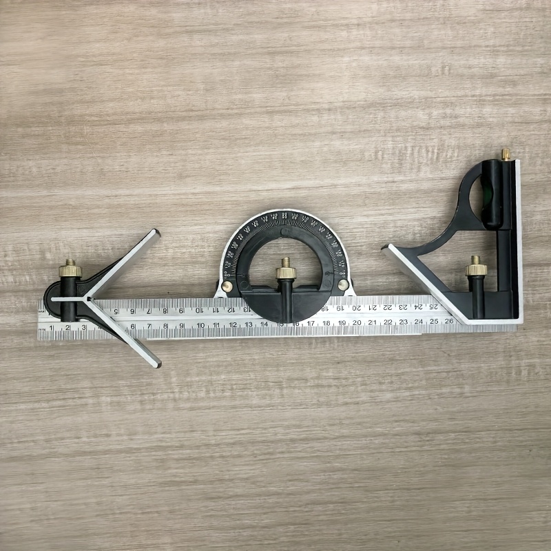 Stainless Steel 300mm And Protractor Leveling Set