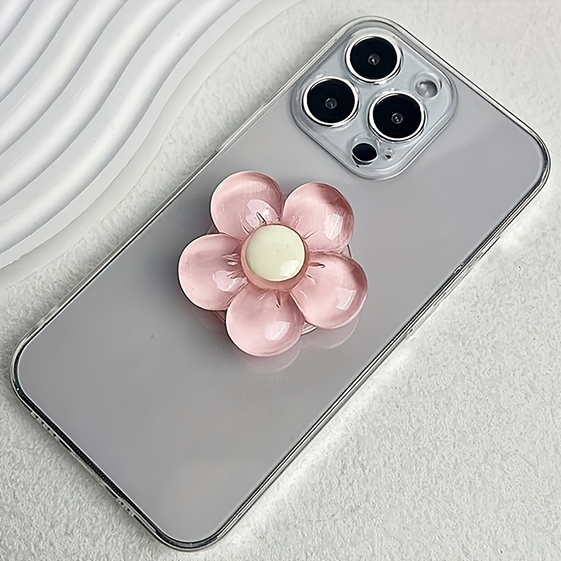 Phone Stand, Foldable Vertical Desktop Phone Clip, Portable Phone Decoration, Girls' Gift