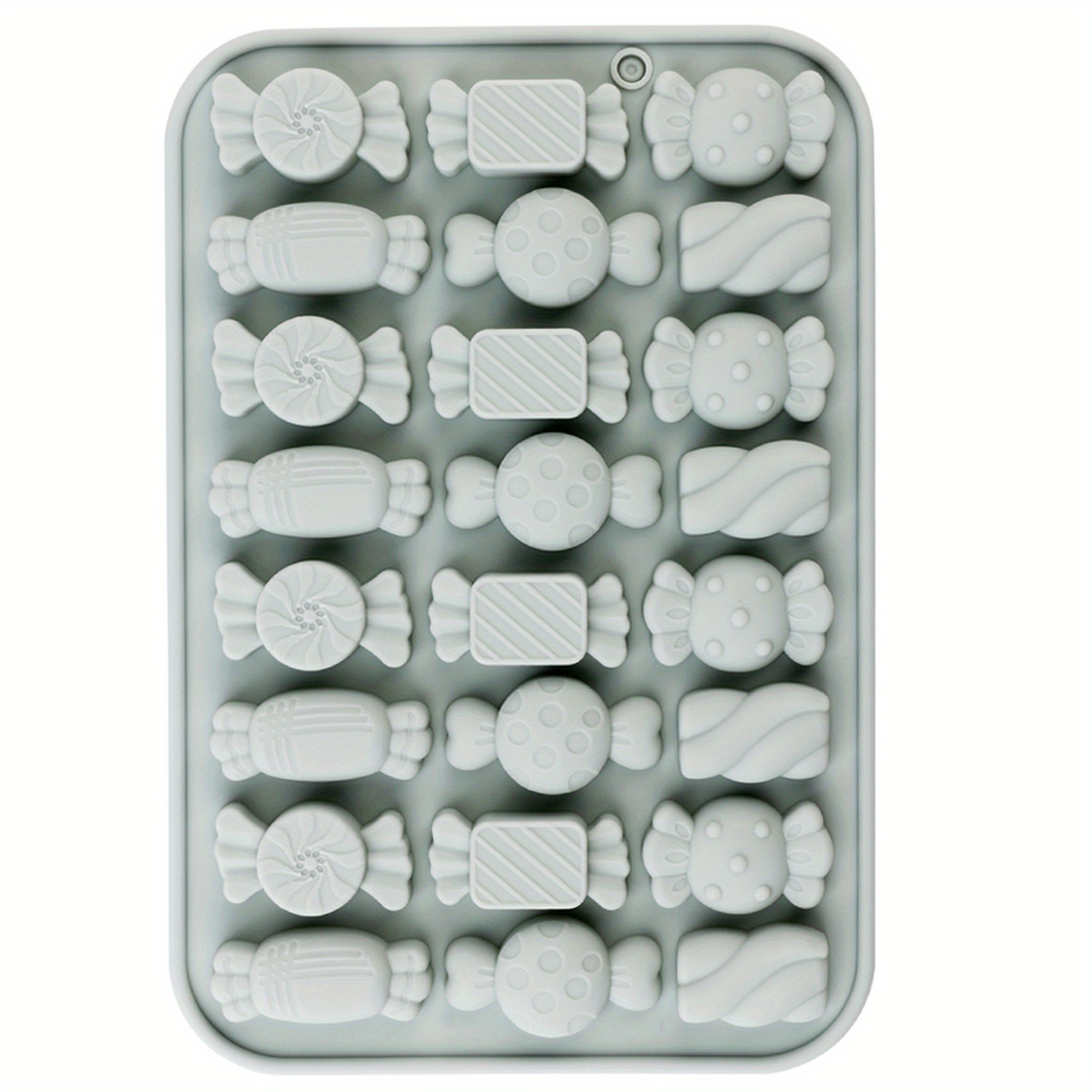 Image of 1-pack Silicone Christmas Candy Mold | Thick Blue Silicone Mold For Gummy , Hard Candies, Desserts, , Chocolate | Ailehopy Brand