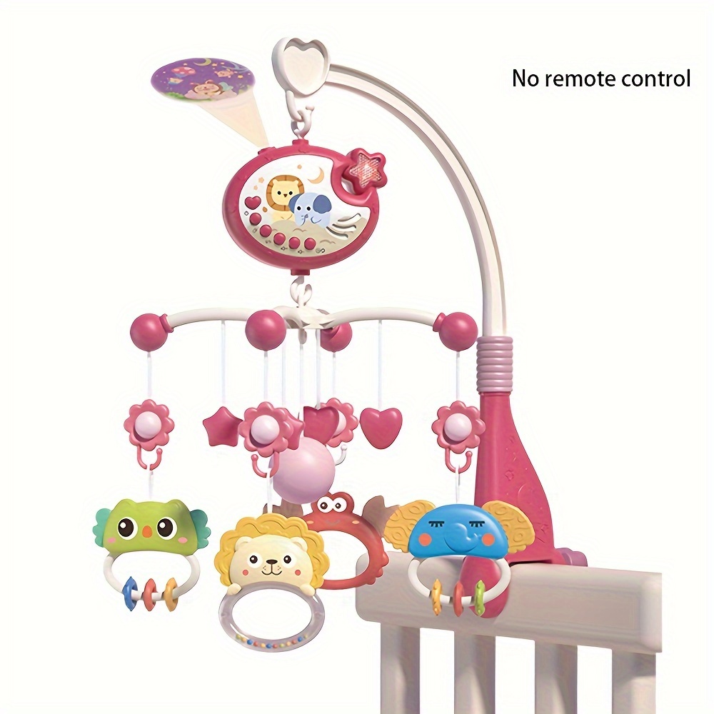  Móvil para cuna de bebé con control remoto, función de