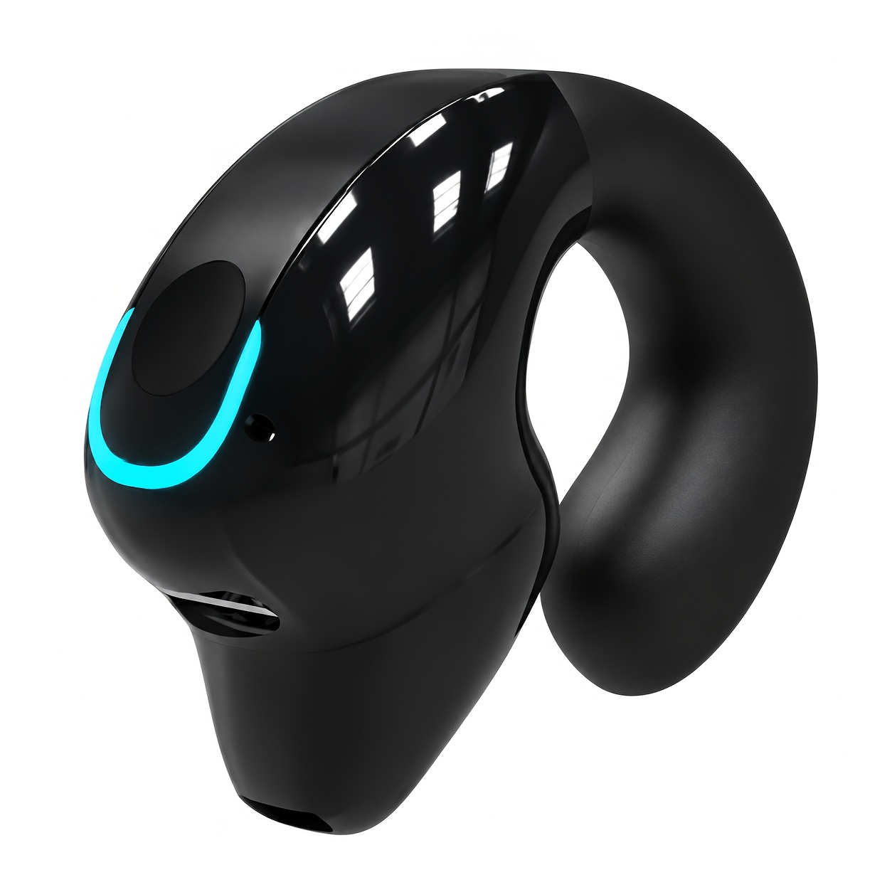 TEMU Mini Wireless Noise-canceling Earbuds - Lightweight, Hypoallergenic Design, Usb Type-c Charging, , Smartphone Compatible, Perfect For Calls &