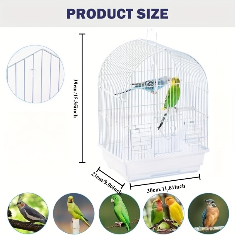 oriental metal bird cage suitable birds similar size Temu Australia