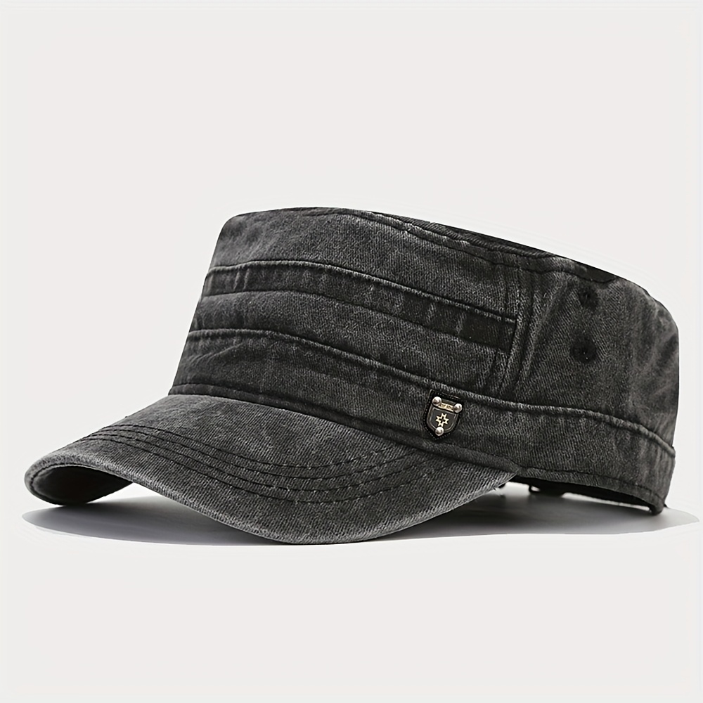 E-shop Klassische, einfarbige, vielseitige Flachkappe, Outdoor-Camping, Wandern, ultraleichte Ausrüstung, Reise-Essential, Herren Damen Outdoor Casual