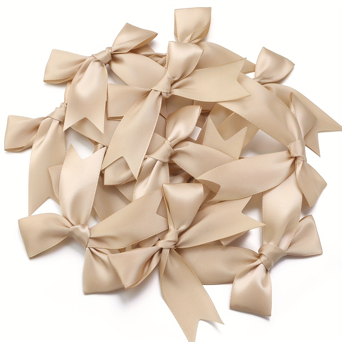 20pcs Ribbon Bows For Diy Hair Clips & Wedding Decor - Versatile Craft Accessories For Gift Wrapping & Fashion Embellishments, Jewelry Making Display & Packaging Supplies, Beading&jewelry Making