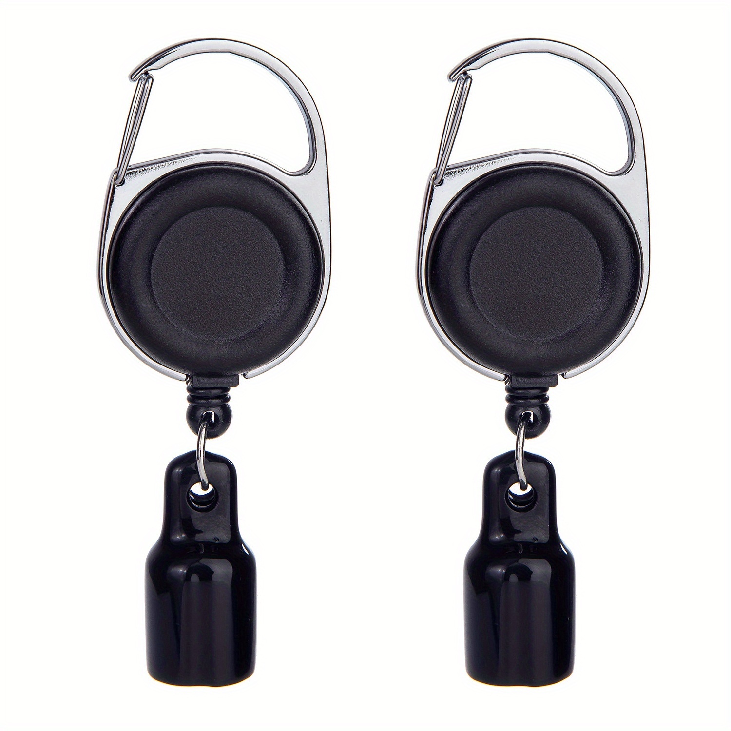 TEMU Retractable Lighter Clip With Small Size Soft Plastic Sleeve(17mm) For Lighters Pens Lipsticks And More