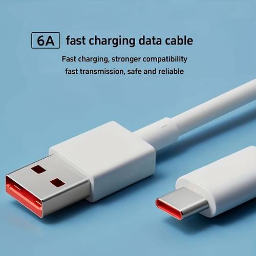 photo de l'article câble de données de charge rapide type-c xiaomi 6a