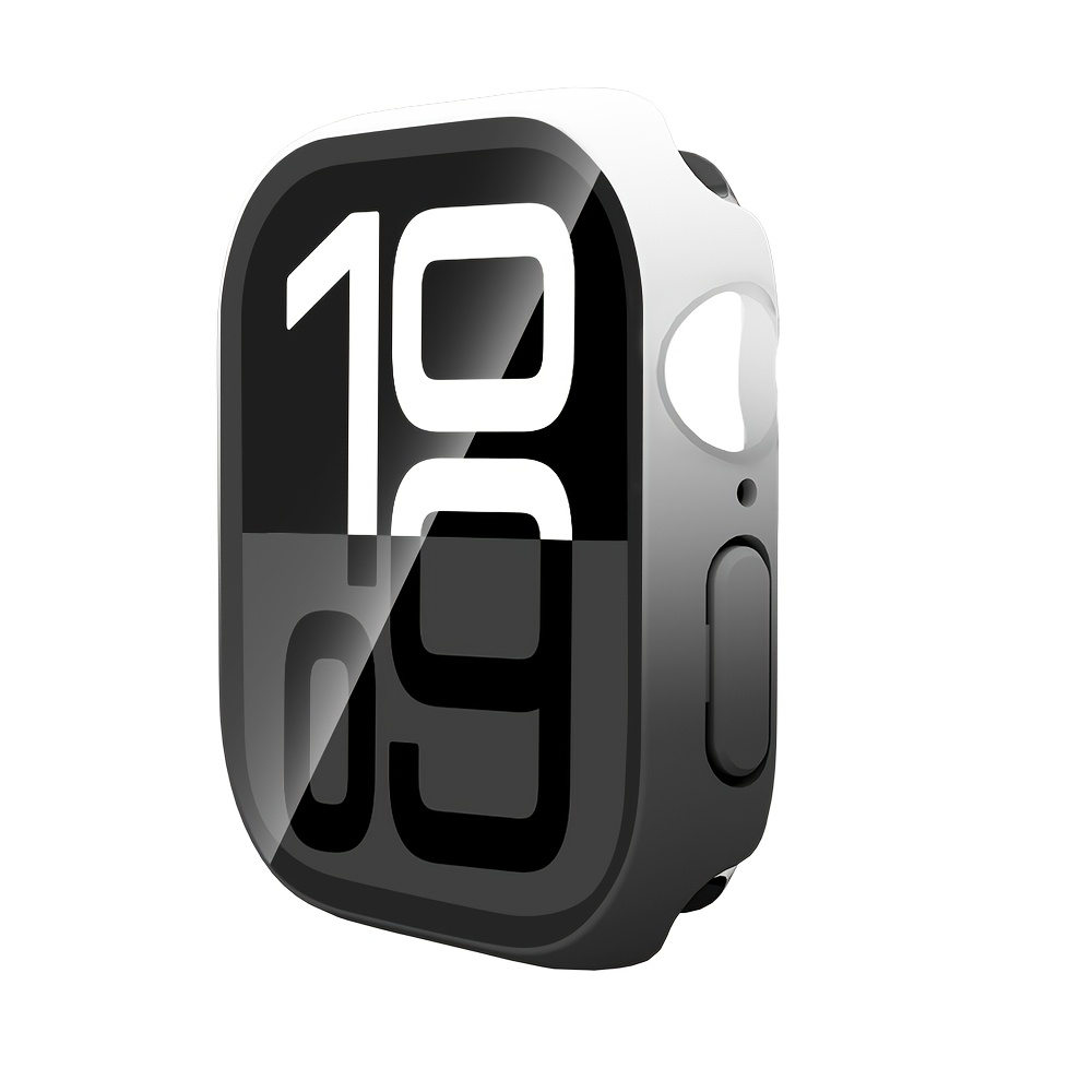 Tempered Glass And Cover For Iwatch 11 10 9 8 42mm 46mm 41mm 45mm 38mm Pc Bumper Screen Protector Case For 6 5 4 Se 44mm 40mm
