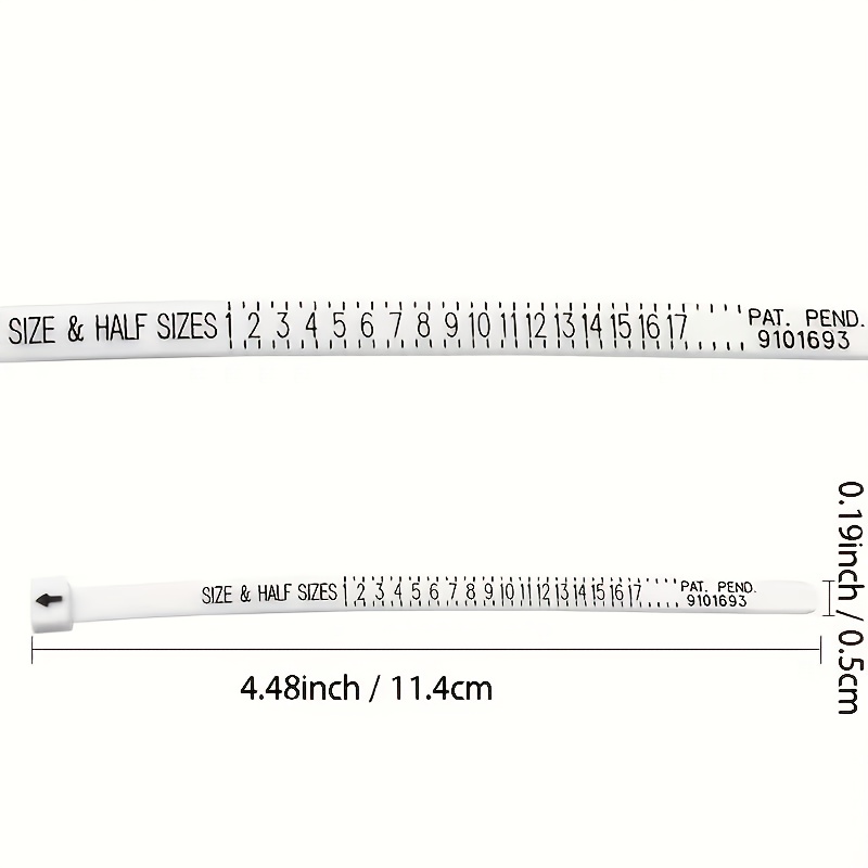 Soft Ring Sizing Tool for Measuring Finger Size