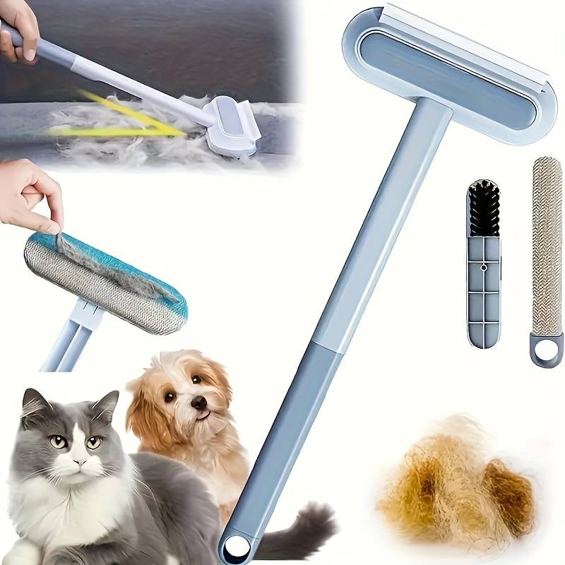 Rouleau Anti-poils Lavable Pour Animaux - 3 Pièces Transparentes - Enlève Poils, Poussière Et Cheveux Sur Vêtements