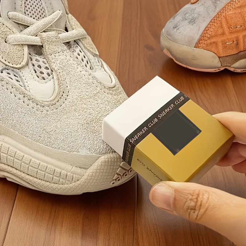 2 piezas de esponjas borradoras para limpieza de zapatillas -  ción potente de manchas, aptas para zapatos y botas, no necesita agua,   para el    ,   manchas de zapatos blancos, herramienta multiusos de limpieza   |   de calzado | herramienta de limpieza