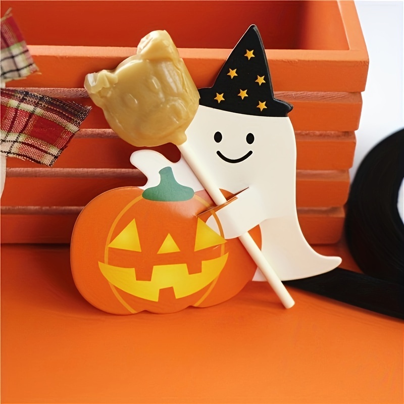 

[top-] 1pc Of 50 Halloween Pattern Decorative , Diy Decoration ,