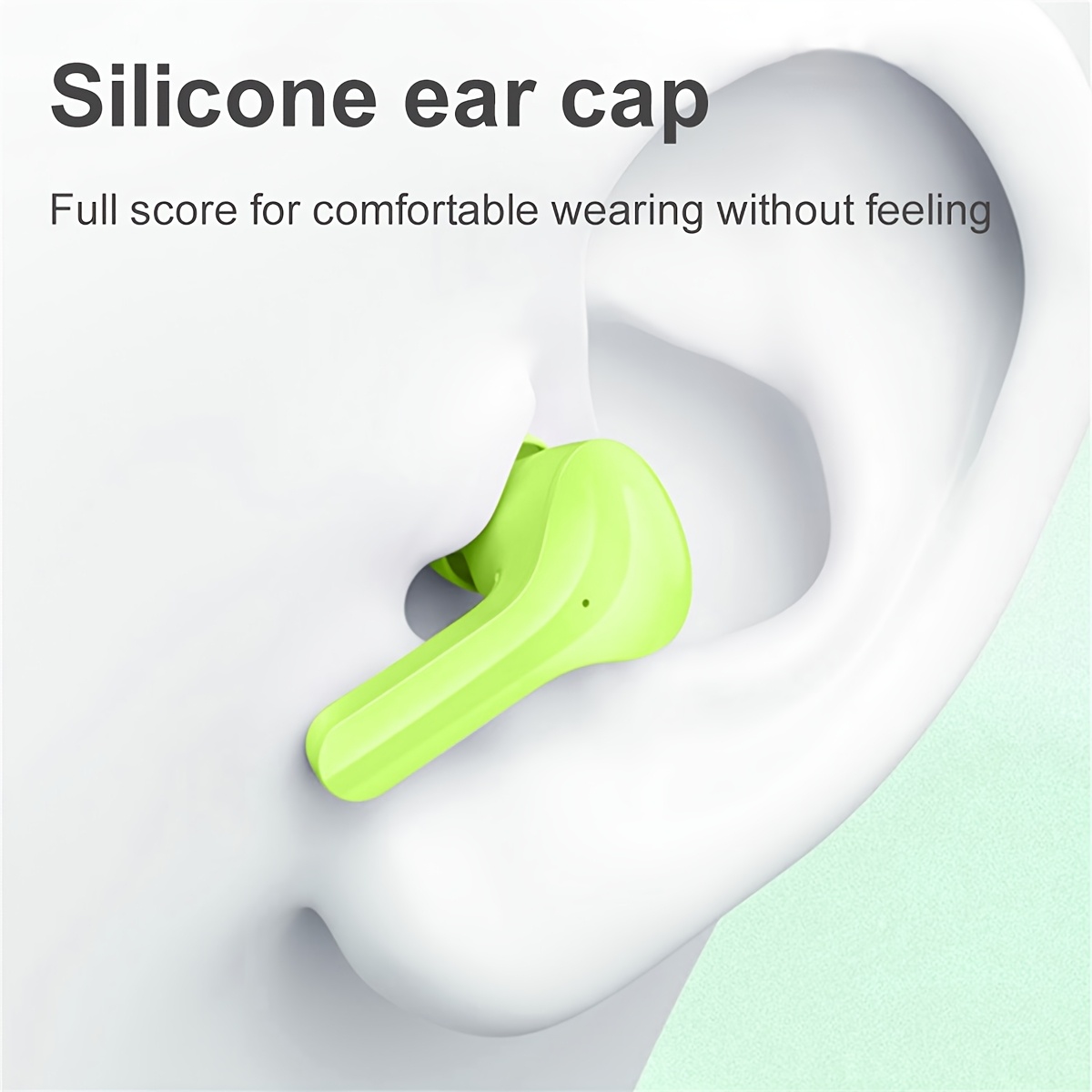 Wireless Headphones, Enjoy Immersive Gaming Experience, LED Display Transparent Cockpit Design, Long Life Battery for Lasting Endurance