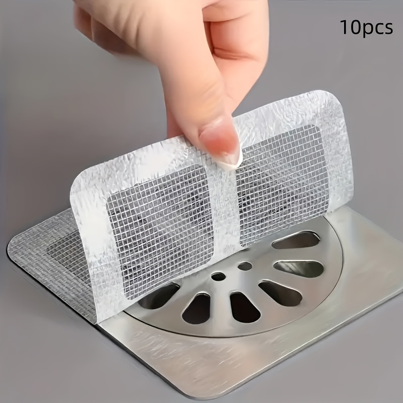 Conjunto de 10 Filtros de Dreno de Plástico, Evitando o Cabelo de Entupir e Bloquear Lava-louças de Casa de Banho e Cozinha, Adições Essenciais para a Casa de Banho, Adequado para Decoração de Presentes de Natal e Halloween