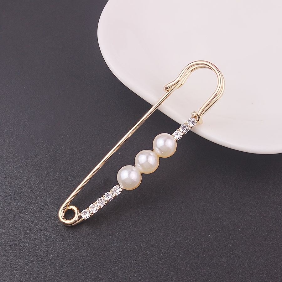 10pcs elegant   pearl   brooch set versatile accessories for cardigans scarves and suits details 7