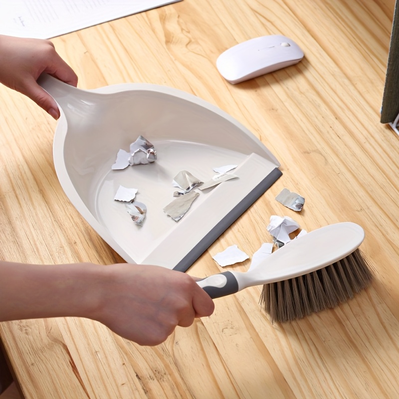 dust removal set 2 in 1 small broom and dustpan for home use suitable for   room bedroom Product details 2
