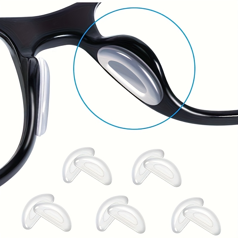 10pcs soft nose pads anti slip       compatible with   frames