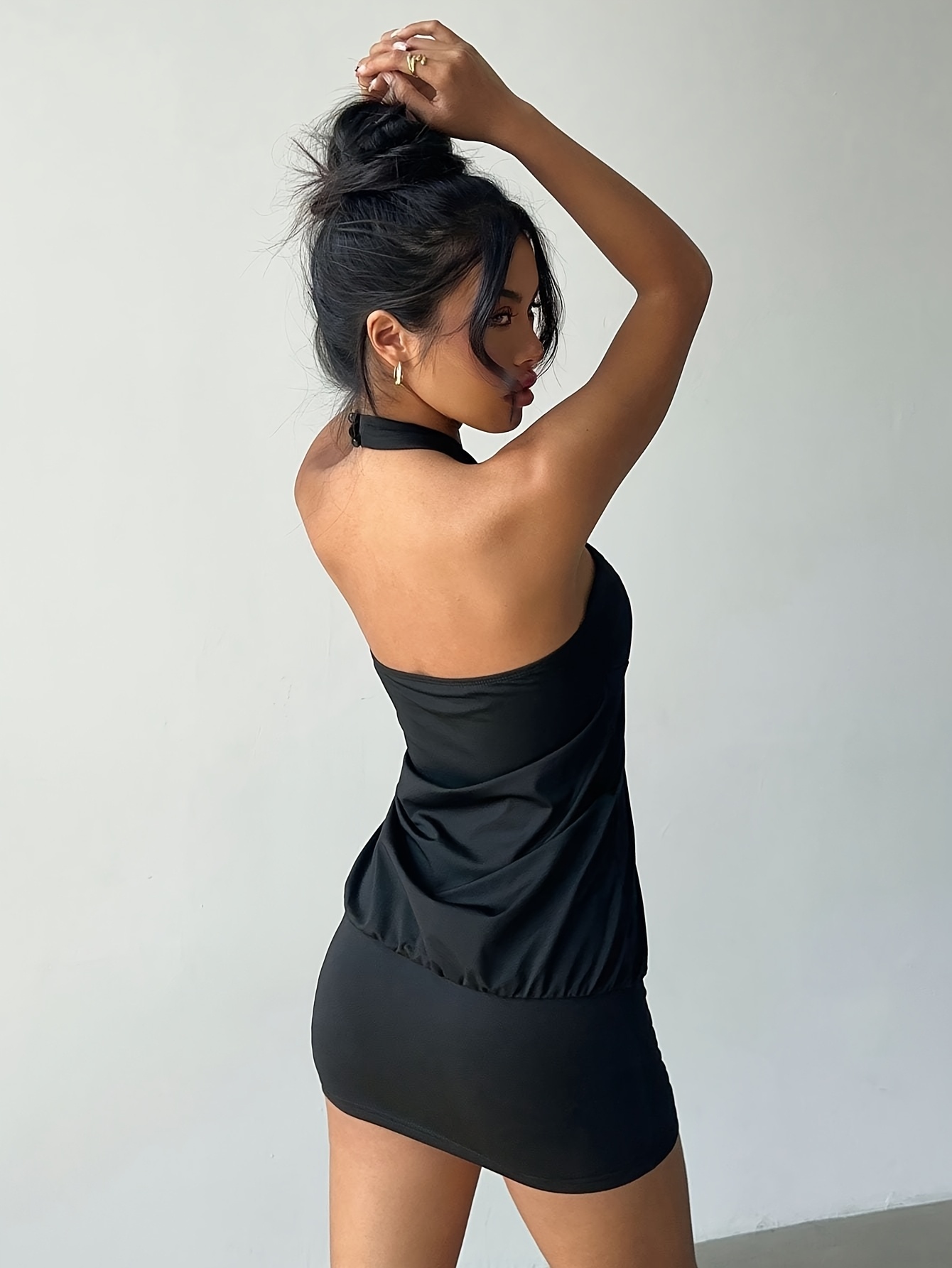womens y2k party dress backless mini stretchy club - Temu Cyprus