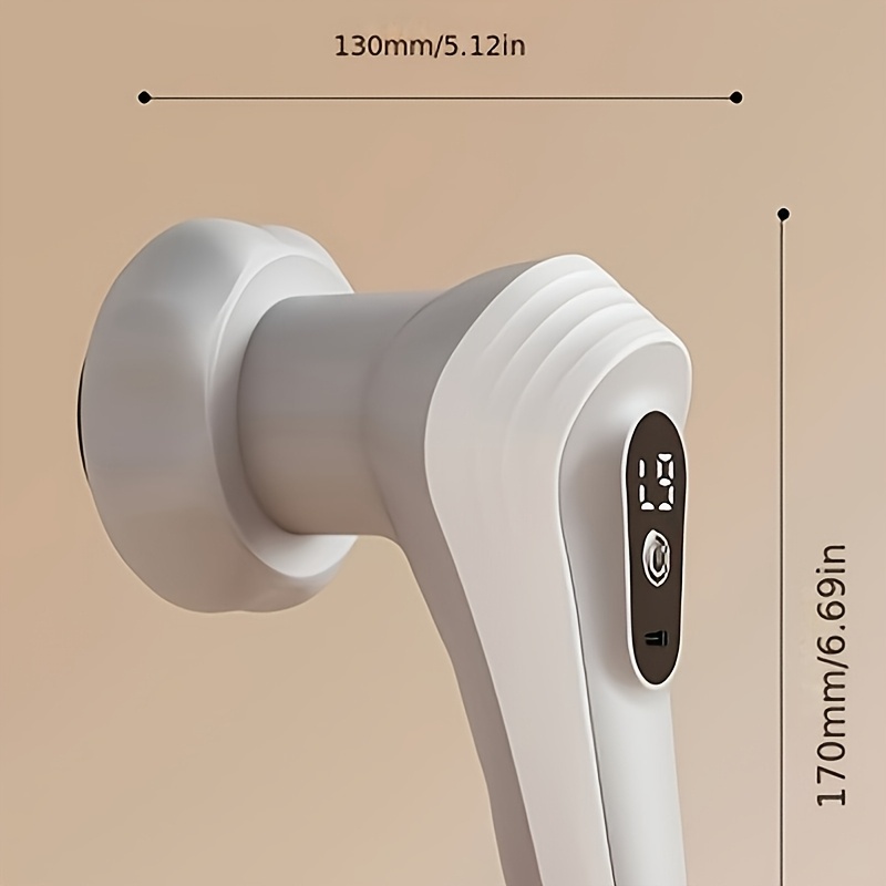 Portable Home Fat Burning Machine, USB Rechargeable, Multifunctional Strong Vibration Body Massager, 3 Colors Available, Unisex, Gift Choice, Includes 5pcs Massage Heads - Image 4