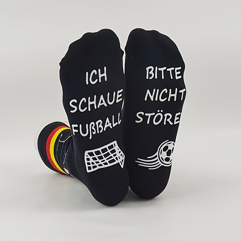 A Pair Of High Elastic Ribbed Jacquard Football Socks, Featuring Gel Dots For Slip Resistance, , And , Suitable For Outdoor Sports, Football Matches, And Fitness Activities