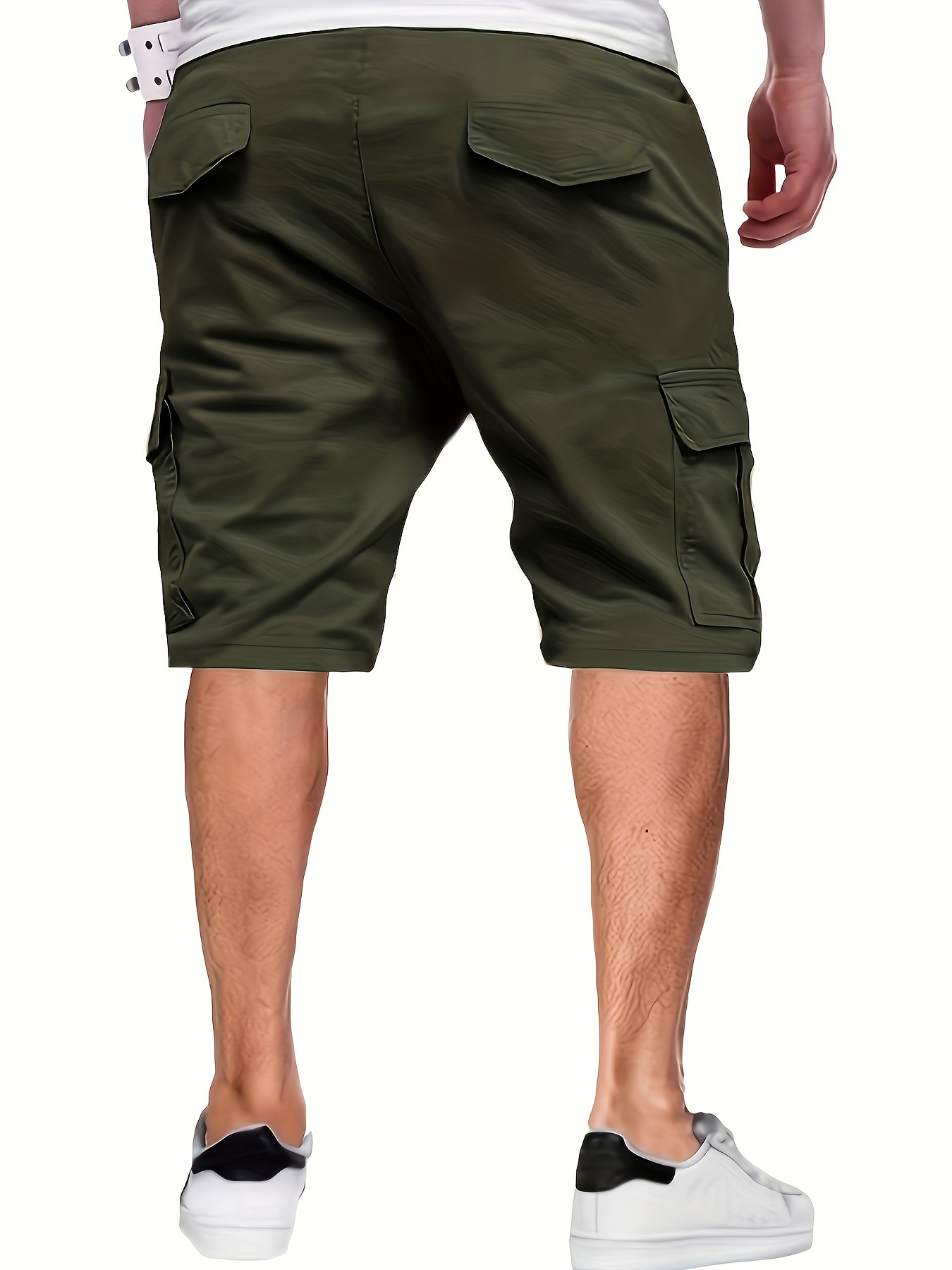 Men's Cargo Shorts Pants Outdoor Hiking Multi-Pocket Utility Shorts, Casual Style, For Summer Hiking Cycling