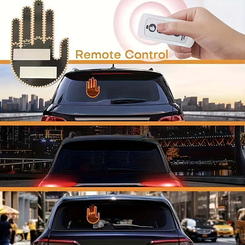 

Fun Car With Remote Controls, Led Hand Signals, Warning Lights, Warning Lights Gift Car Accessories, Fun Truck Atmospheric Lights Decorative Lights