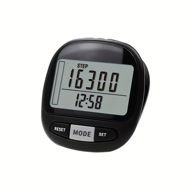 3  pedometer with 7 day memory simple pedometer for walking steps and miles precise pedometer suitable for men women adults and the elderly portable mini pedometer with clip and strap essential for outdoor travel