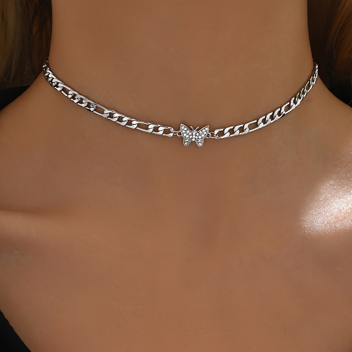 1pc Western Fashion Exquisite Elegant Neck Chain