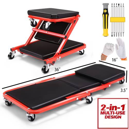 item picture new gifts for my husband 36 inch approximately 35 98 inch outdoor z crawl seats adjustable load board folding car crawl kit 6 wheel 2 5 inch approximately 2 52 inch valentines day gifts for men husbands