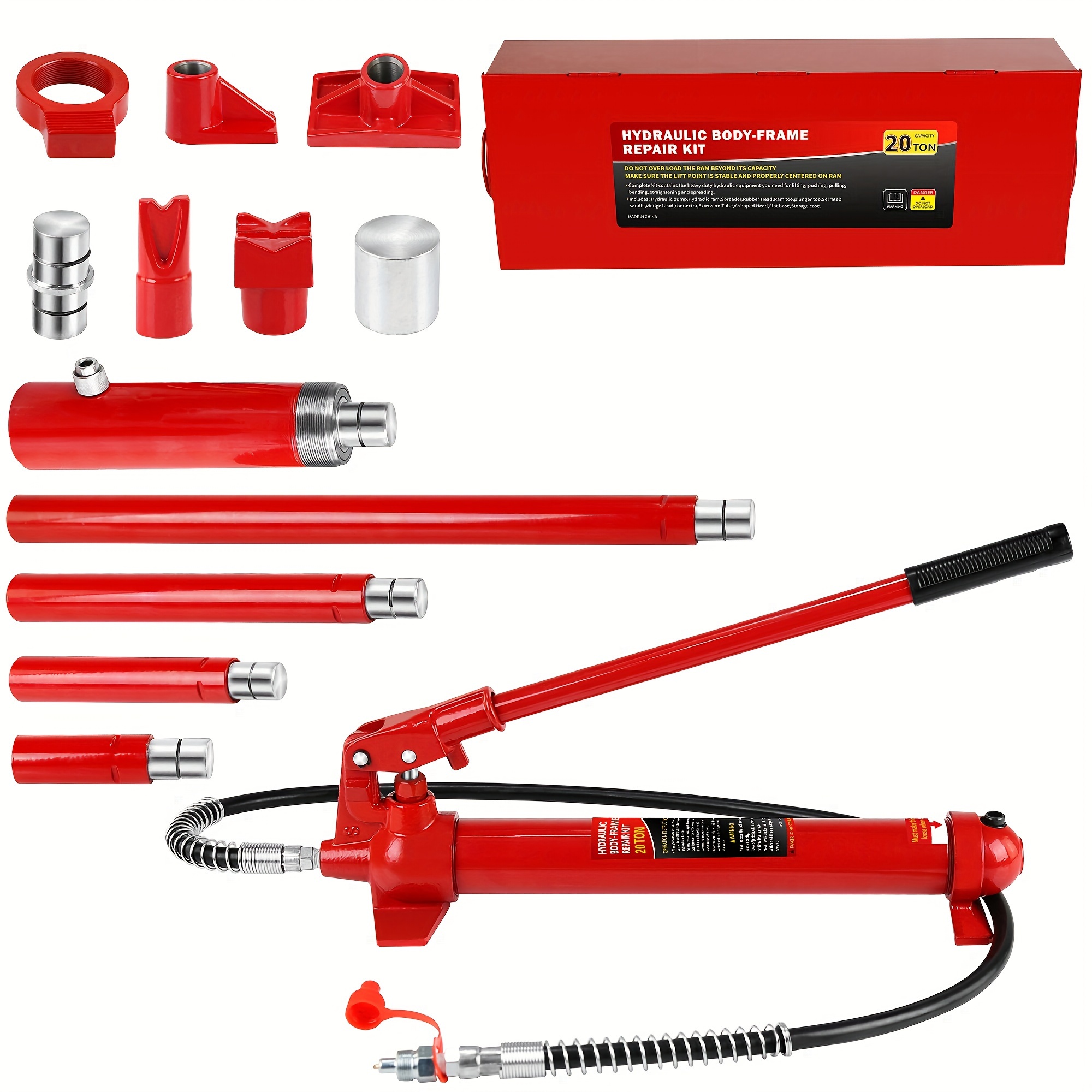 

Portable With1.43 Hose, Car Frame Tool For Automotive, , (44000 Lbs)