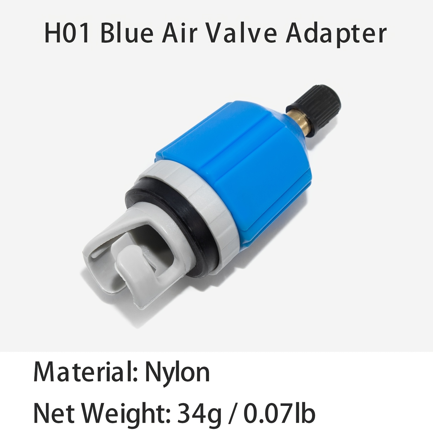 Image of Koetsu H01 Hex Adapter Orange Blue Black Optional 3 In 1 Or 4 In 1 Converter For Inflatable Sup Kayak Boat Valve