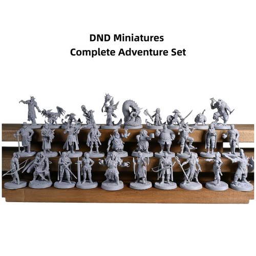 precision resin model game piece 32mm scale unpainted models monsters complete campaign set