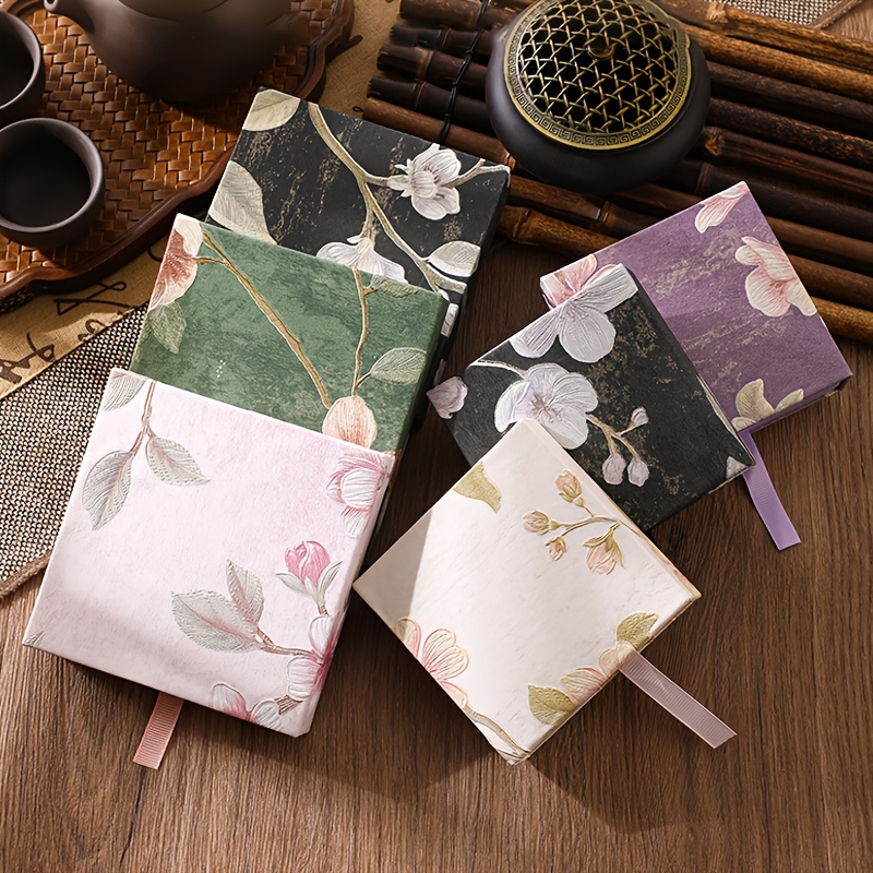 New Chinese-style Floral Jewelry Box, Antique PE Floating Storage Box