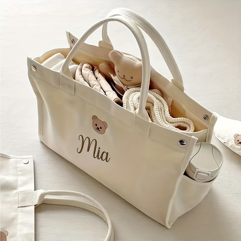 Personalized Custom Embroidered Handbag, Large Capacity Tote