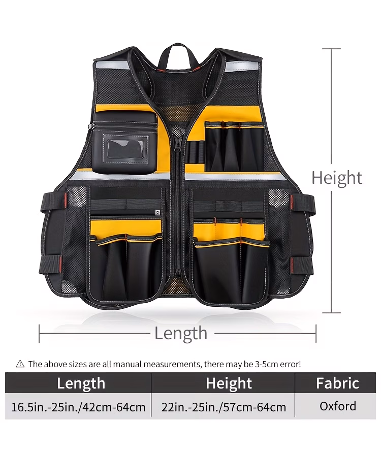 tool vest tool vest electrician tool vest for carpenters tool vest for men tool vest for handyman work tool vest Product details 6