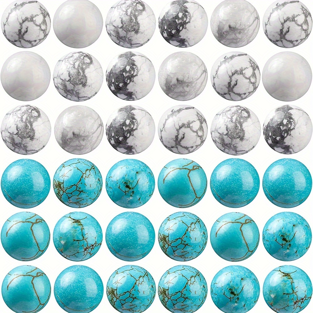 

1string 4/6/8/10mm Stone Unique Round For Diy Necklace Bracelet Handcrafts Jewelry Making Accessories