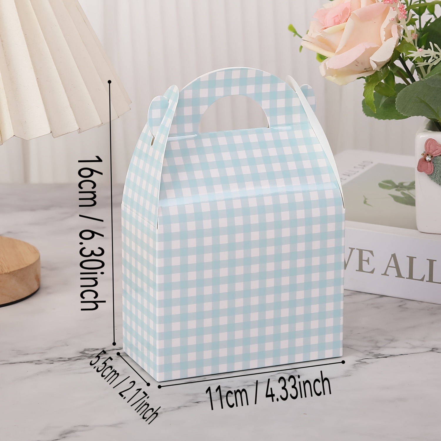 TEMU Gift For Her/him 8pcs Set Of Colorful Party Favor Gift Boxes, Suitable For Mother's Day Parties, Birthday Parties, Wedding Parties, Back-to-,