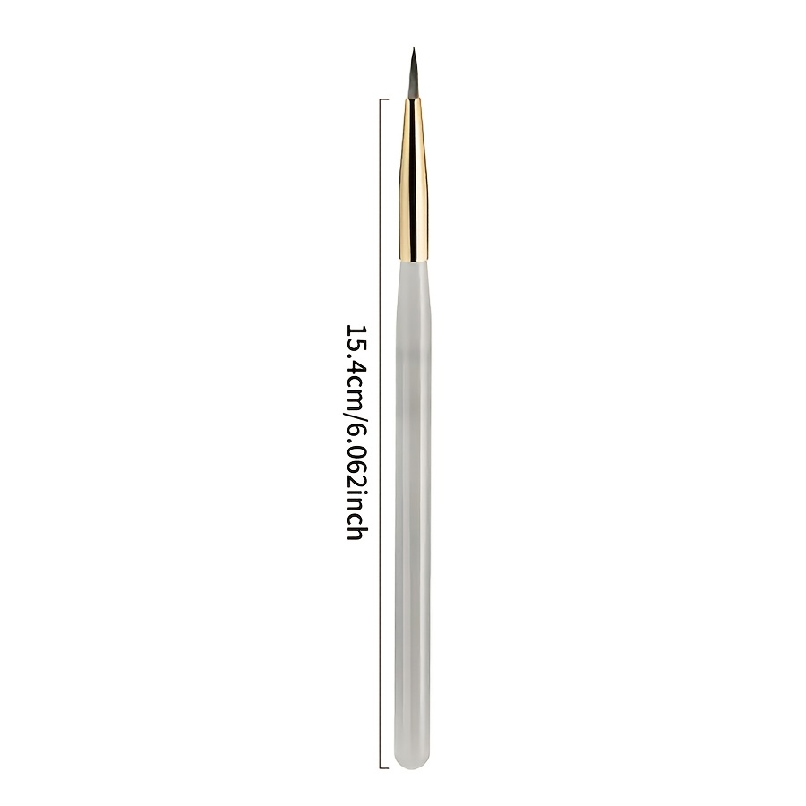 2pcs Acrylic Flower Painting Nail Art Brush Set