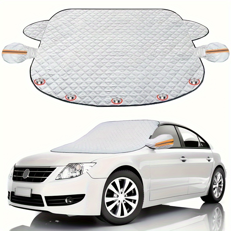 

1pcs Car Anti , Thickened Car Anti Cover 5 Magnets Firmly Fixed To Protect The Car From The Effects Of Sunlight, Ultraviolet , And .