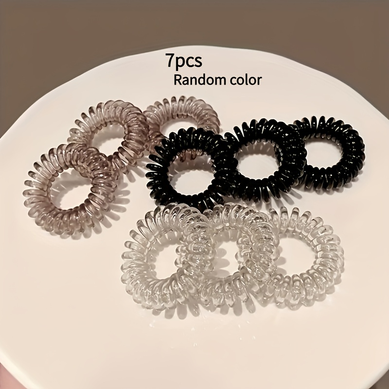 7pcs Easy And Elegant Headband Without Damaging Hair Random Color Holiday Gift