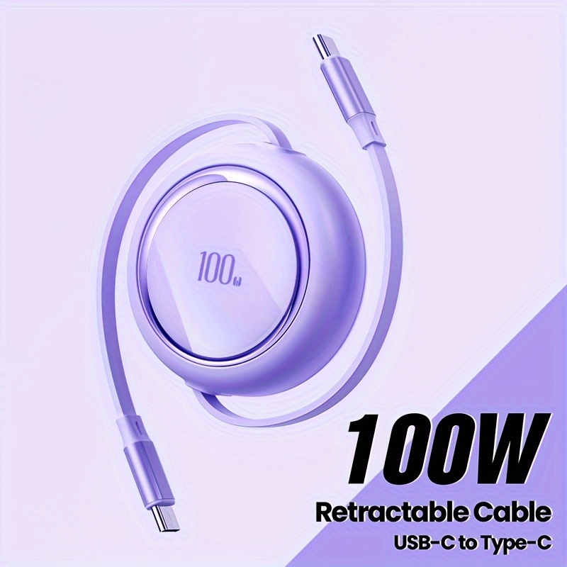 Retractable Usb C Cable - Temu