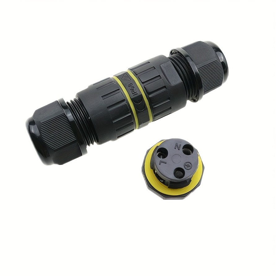 

Outdoor Box Waterproof Electrical Wire Cable Connector(110v-240v, 17.5a), 2/ Cables For Ø5-8mm Wire Range